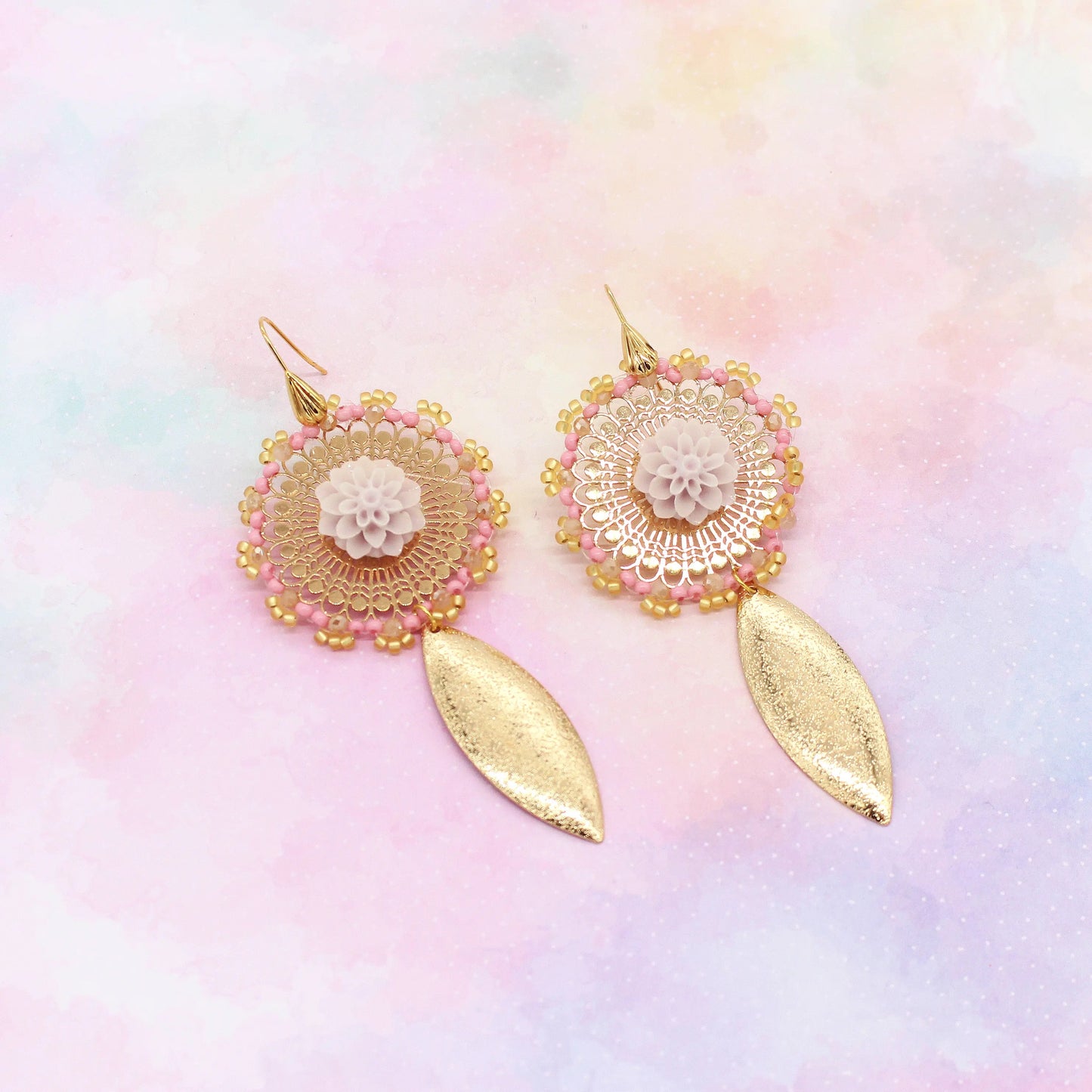 Ohrringe „Sweet Gold“ Metall
