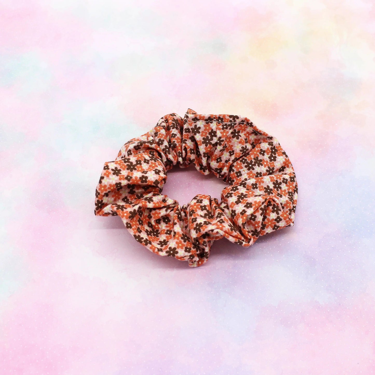 Scrunchie Retro Blümchen