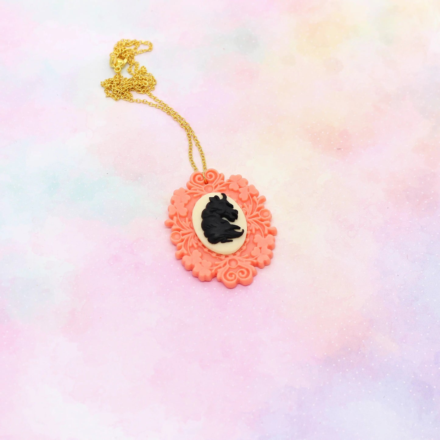 Kette „Rosa Einhorn“
