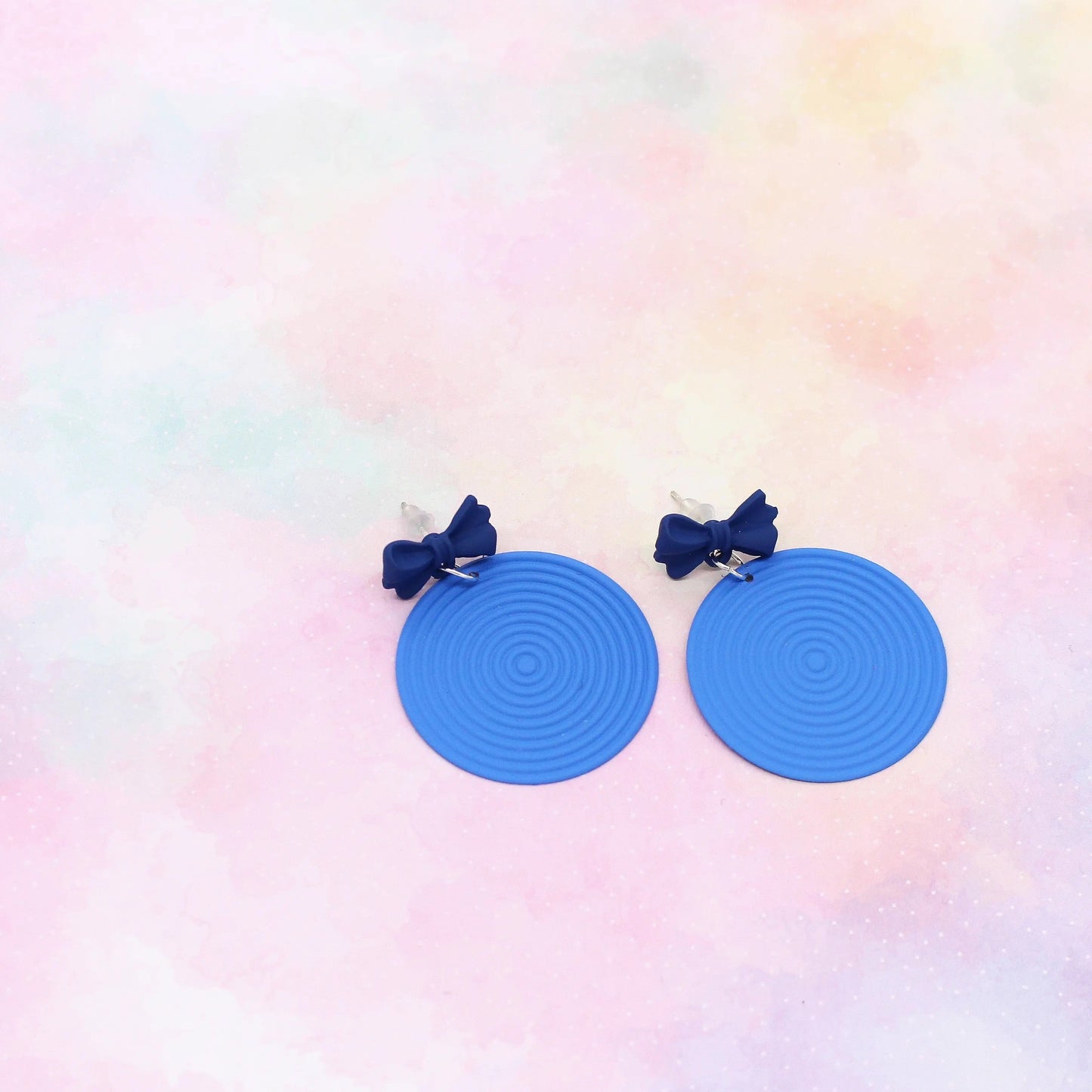 Ohrringe „Blue“ Metall
