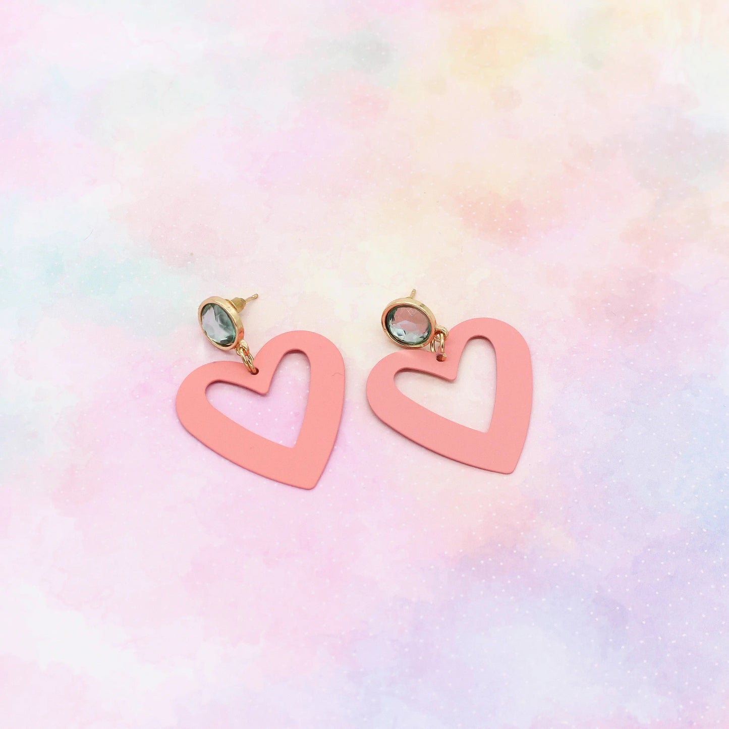 Ohrringe „Pink Heart“