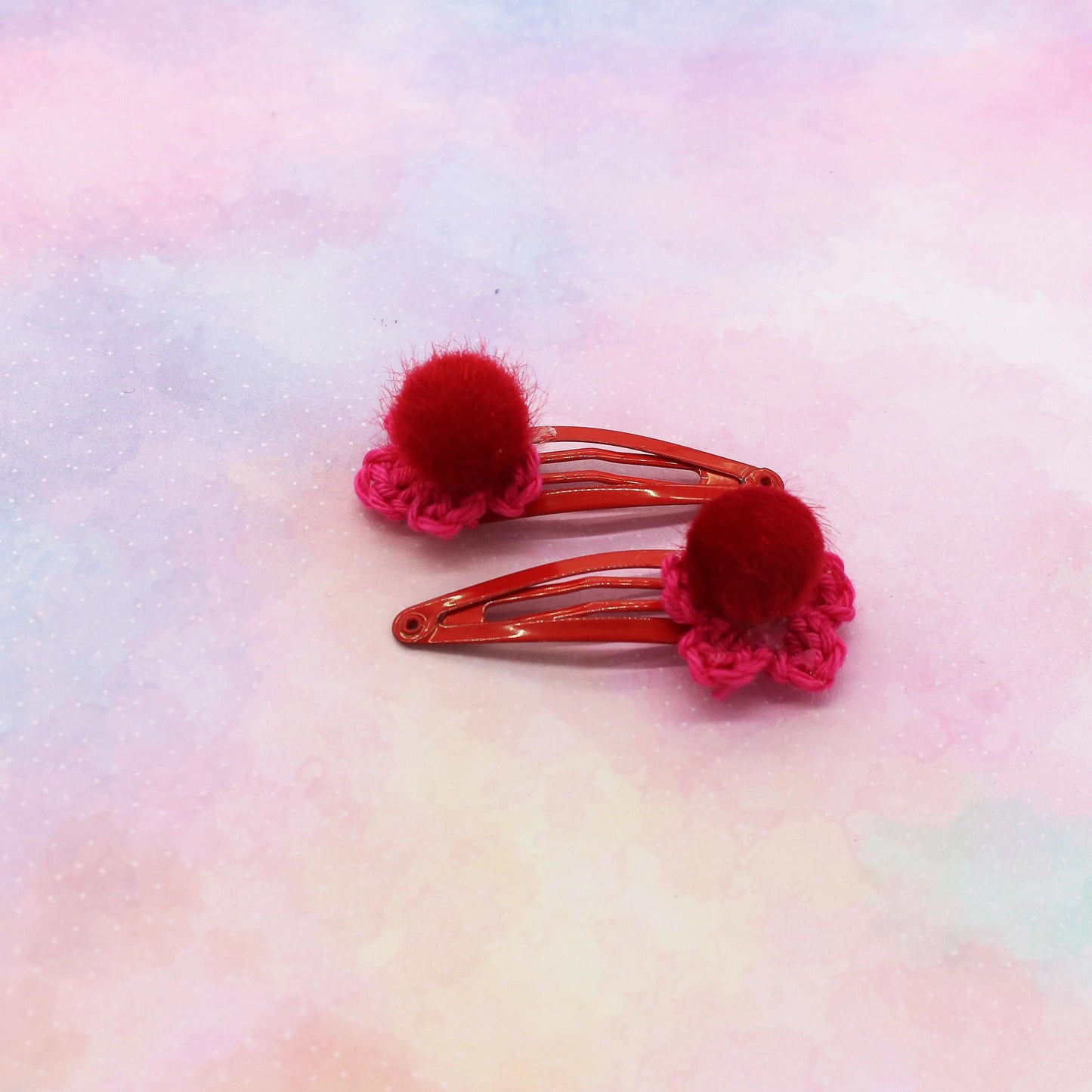 Haarspangen „Red Velvet“
