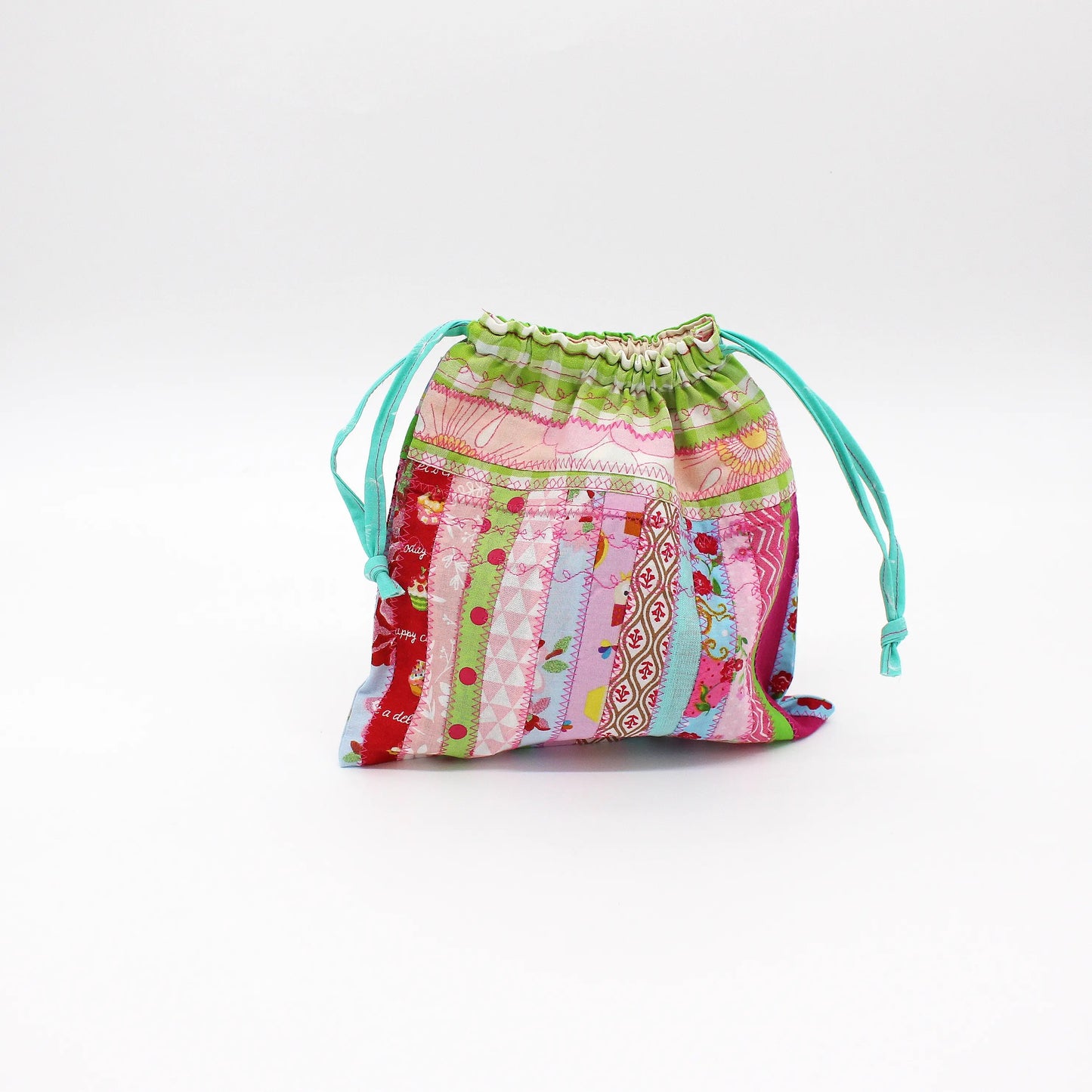 Patchwork Beutel Stripes