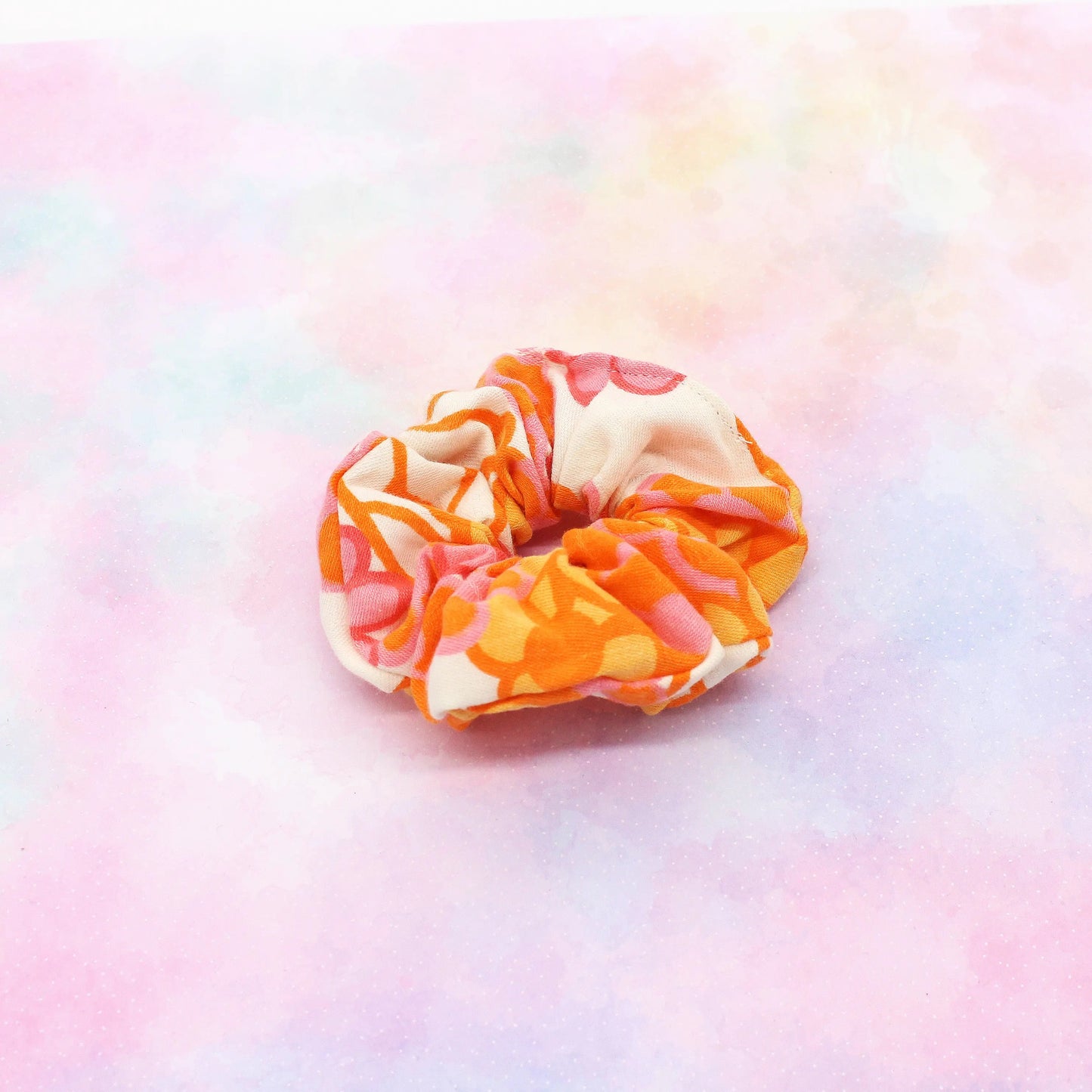 Scrunchies Retro Blumen