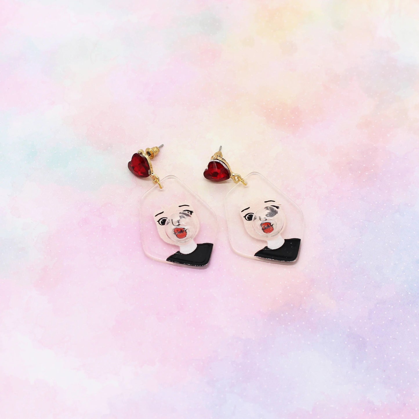 Ohrringe „Bubblegum Girl s/w“