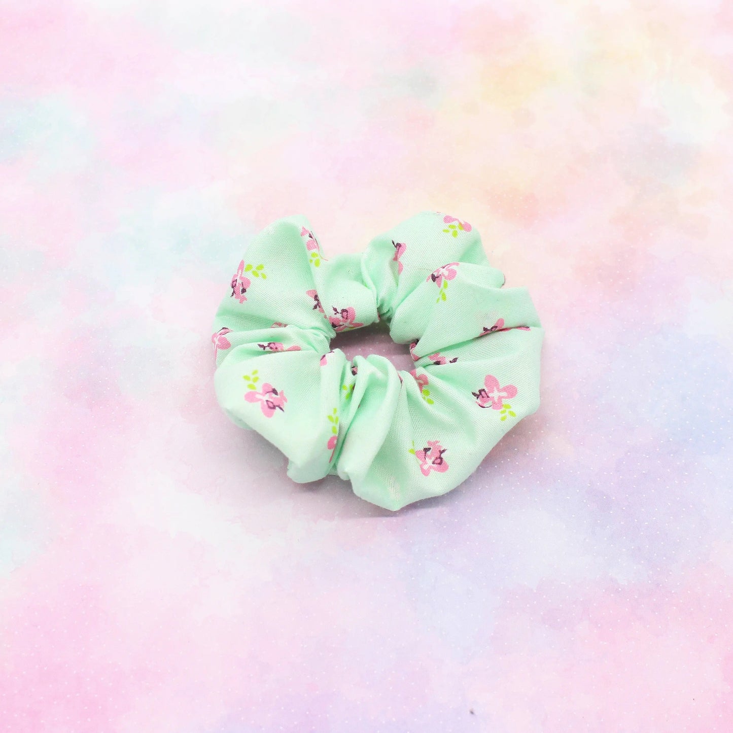 Scrunchie Baumwolle Mint
