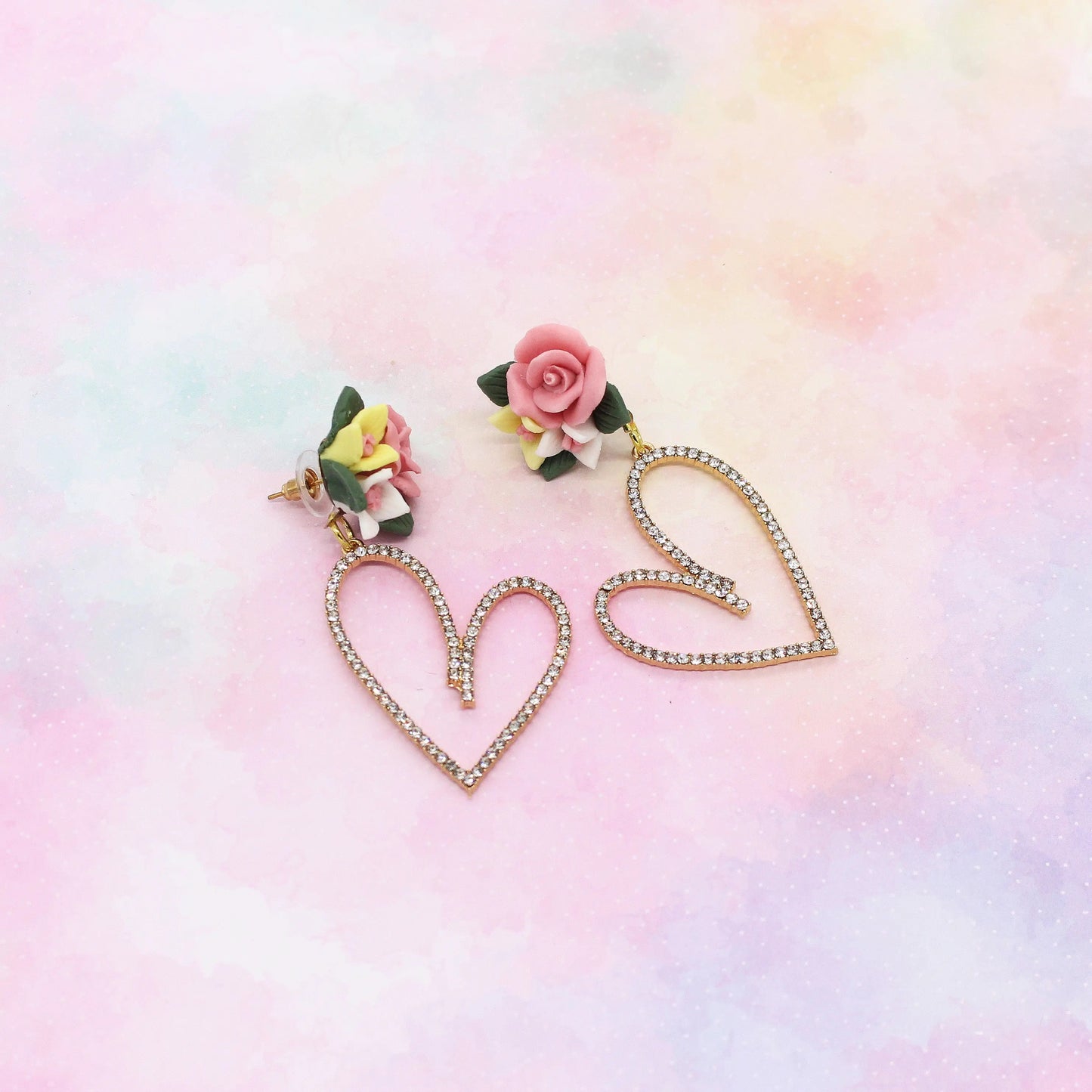 Ohrringe „Romantic Heart“ Herzen