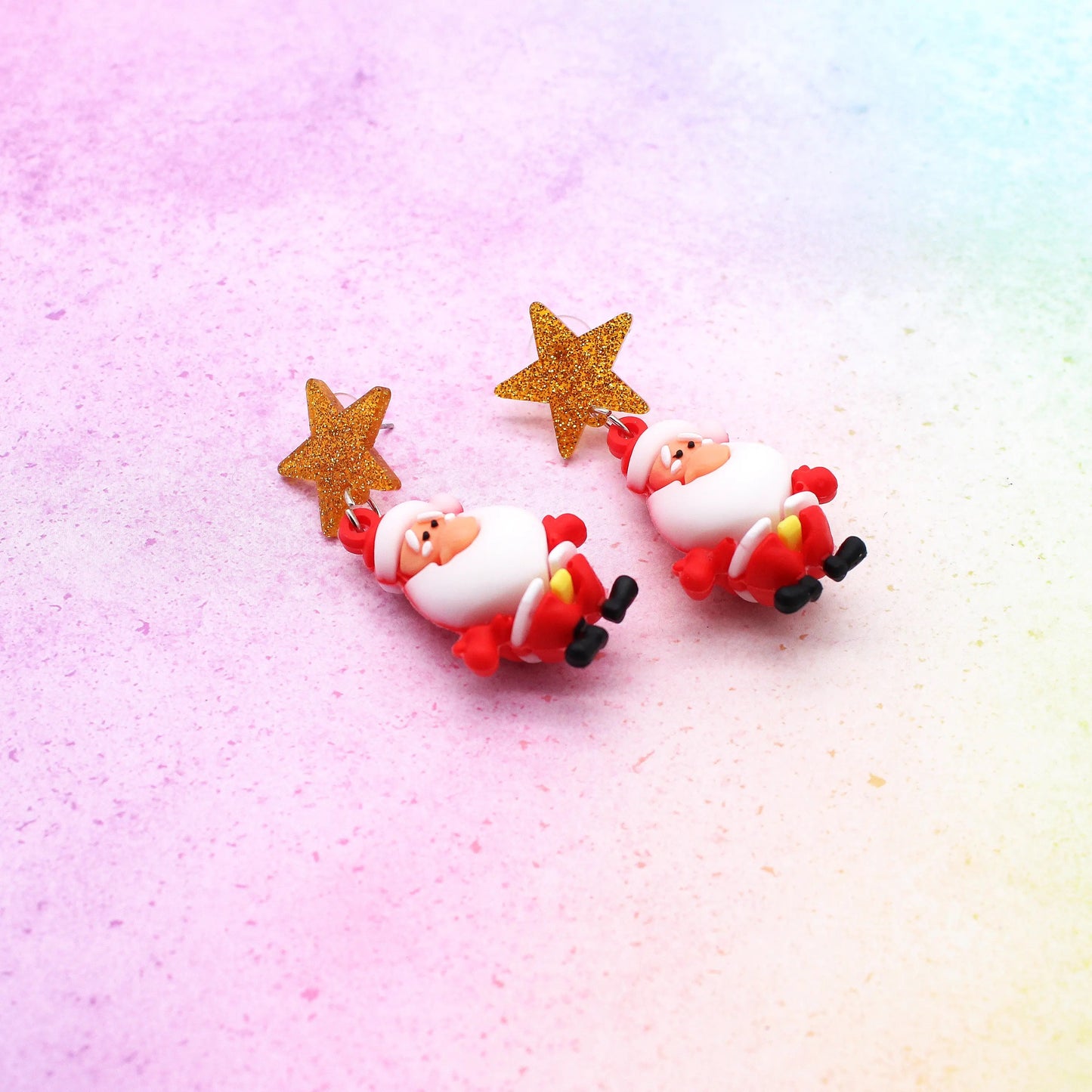 Ohrringe „Weihnachtsmann“