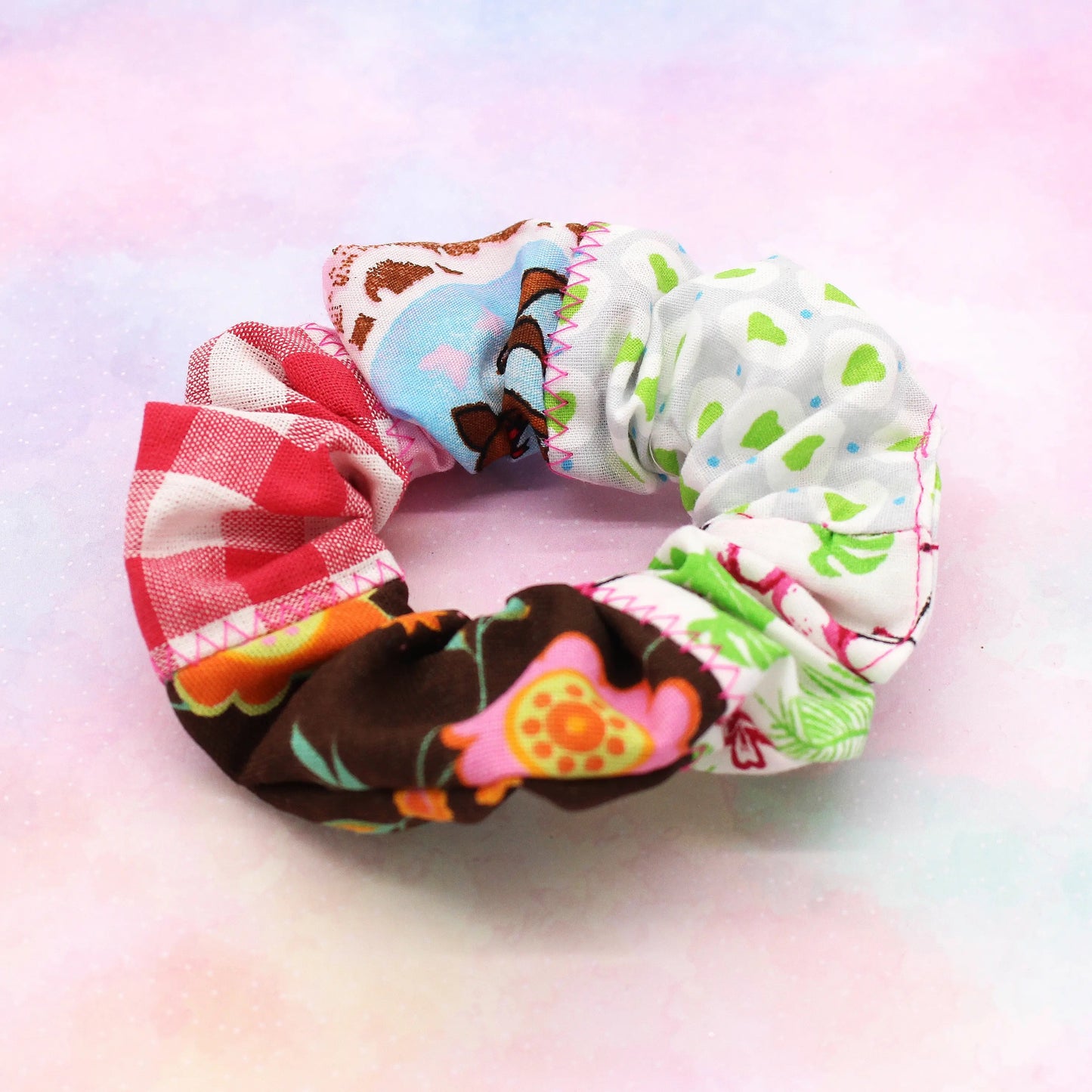 Patchwork Scrunchie Bunt