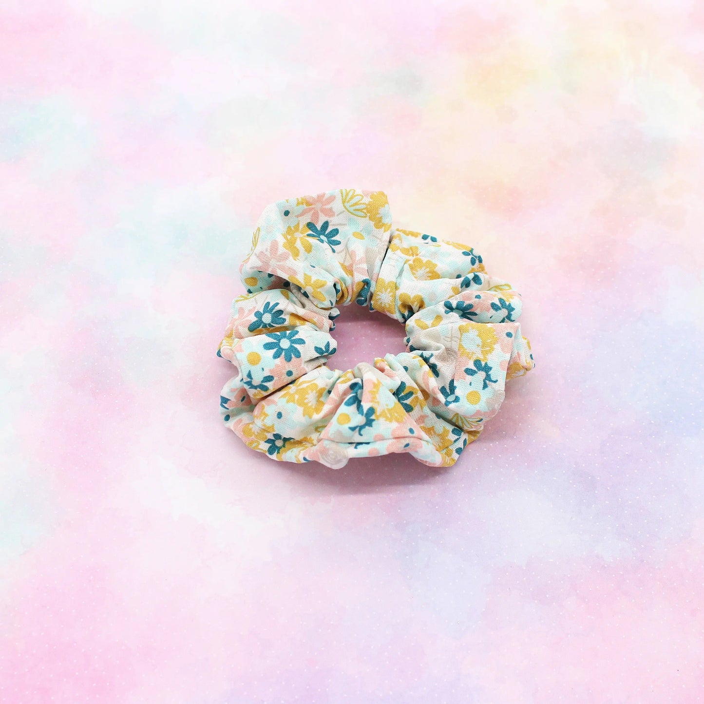Scrunchie Pastell Blümchen