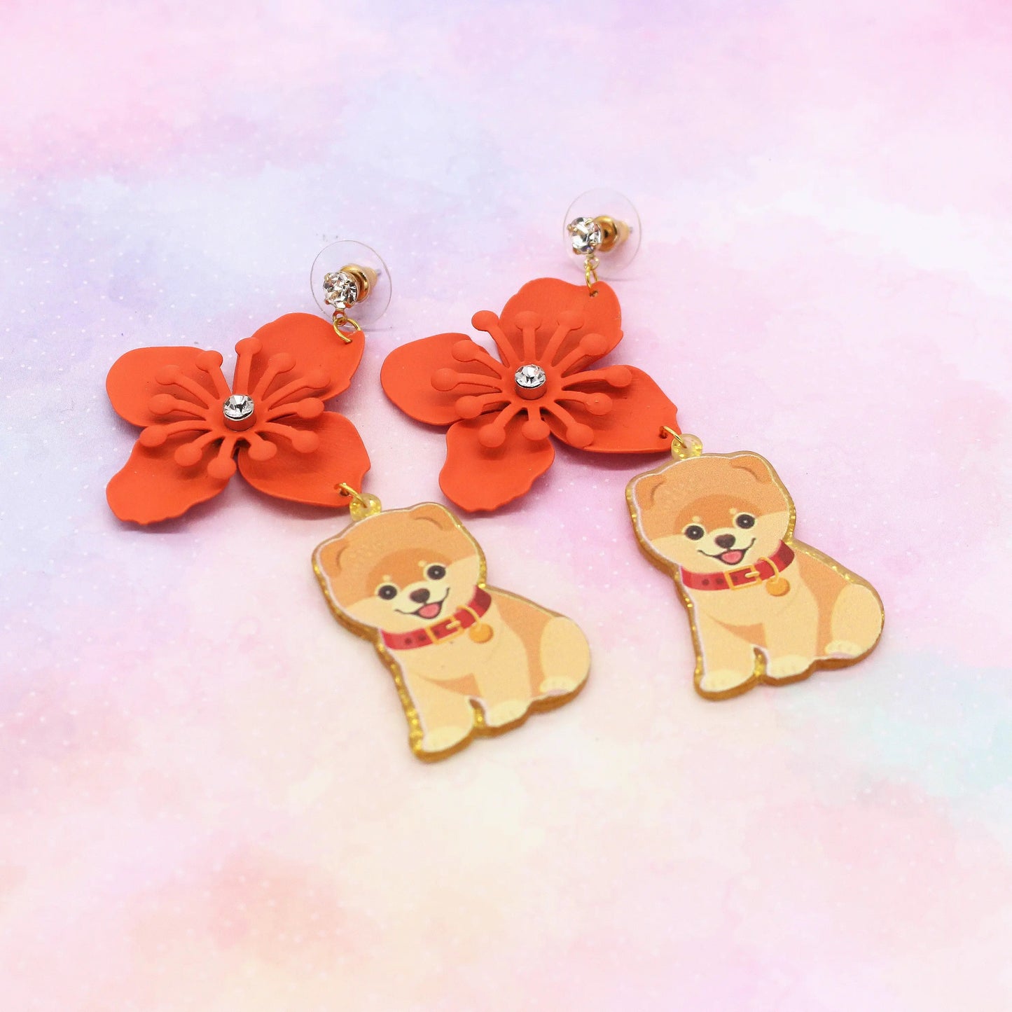 Ohrringe „Shiba Inu“