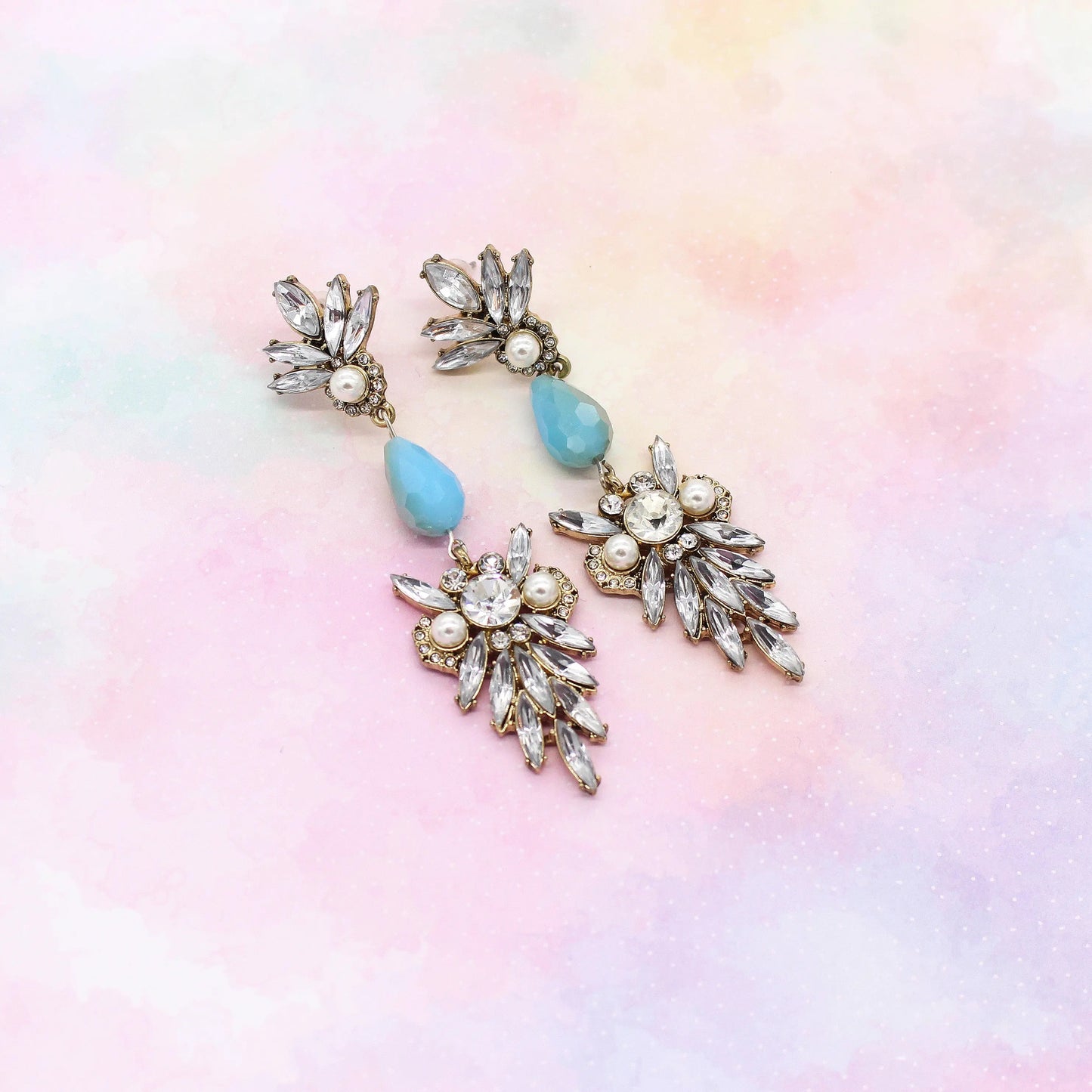Ohrringe „Vintage Glam“ Recycled