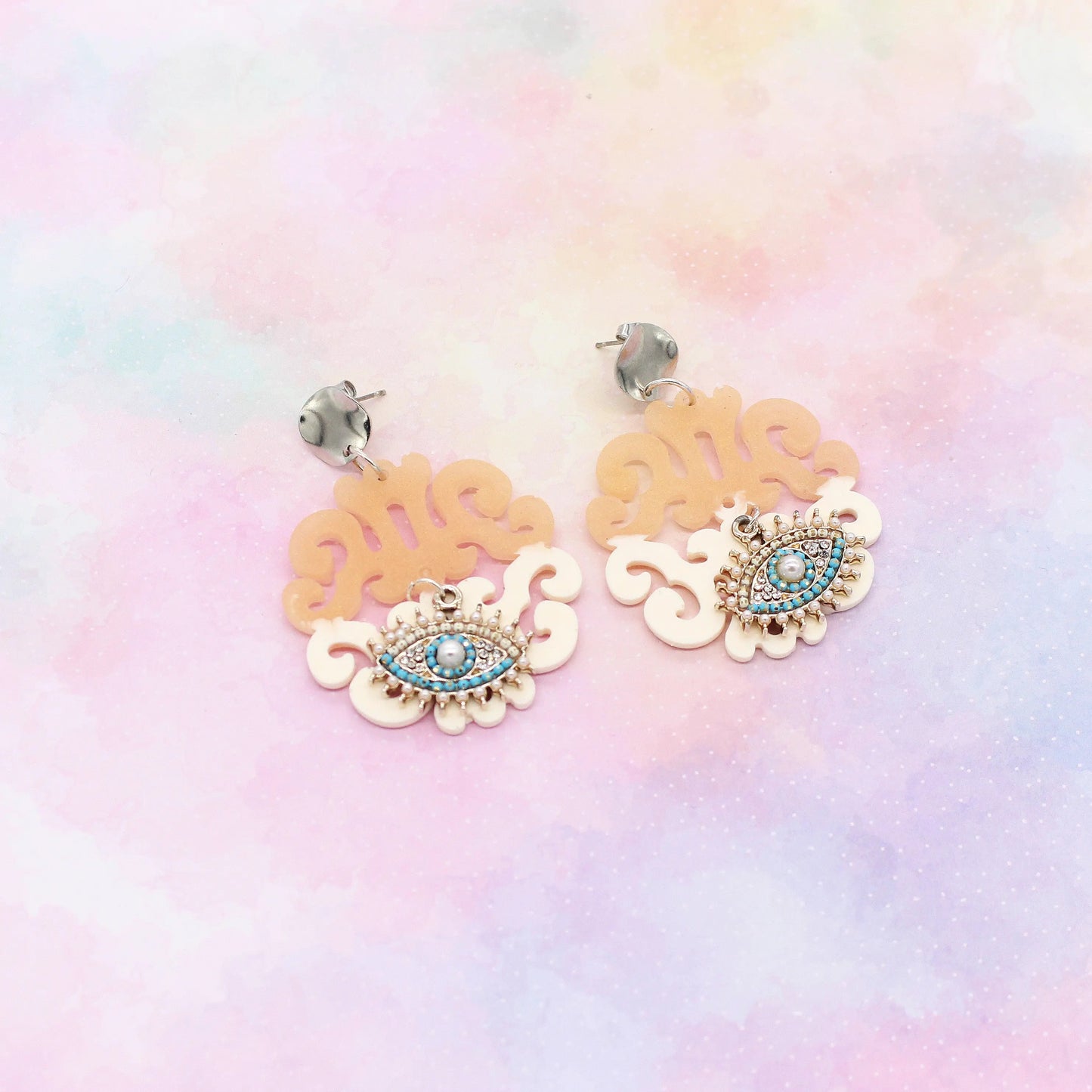 Ohrringe „Resin Auge“