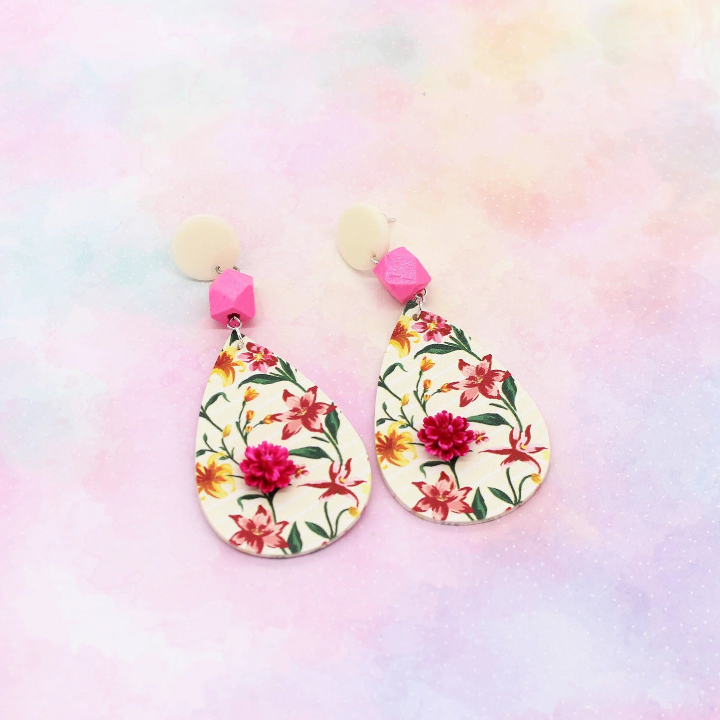 Ohrringe „Pink Lilly“