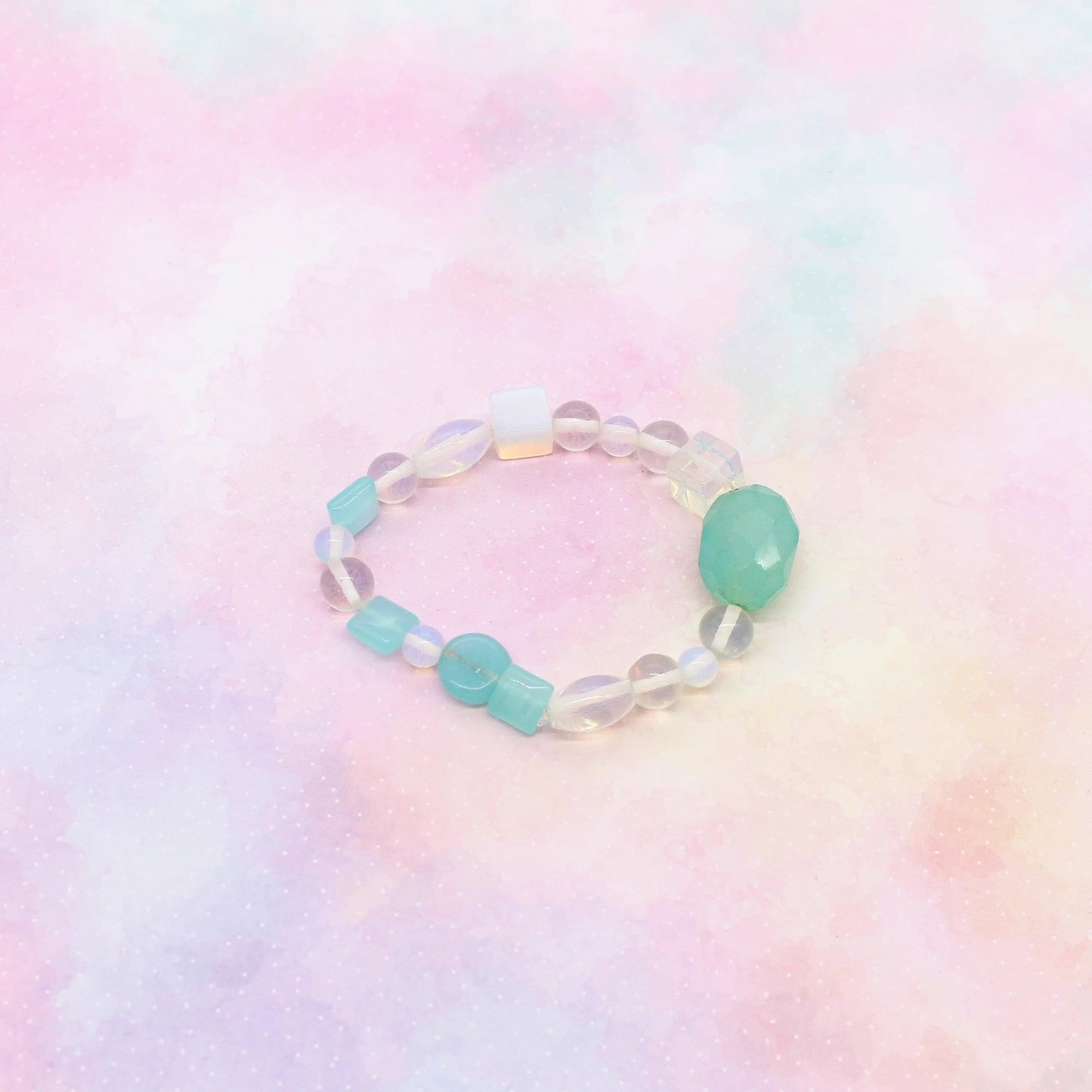 Armand „Pastell Mint“ Halbedelsteine