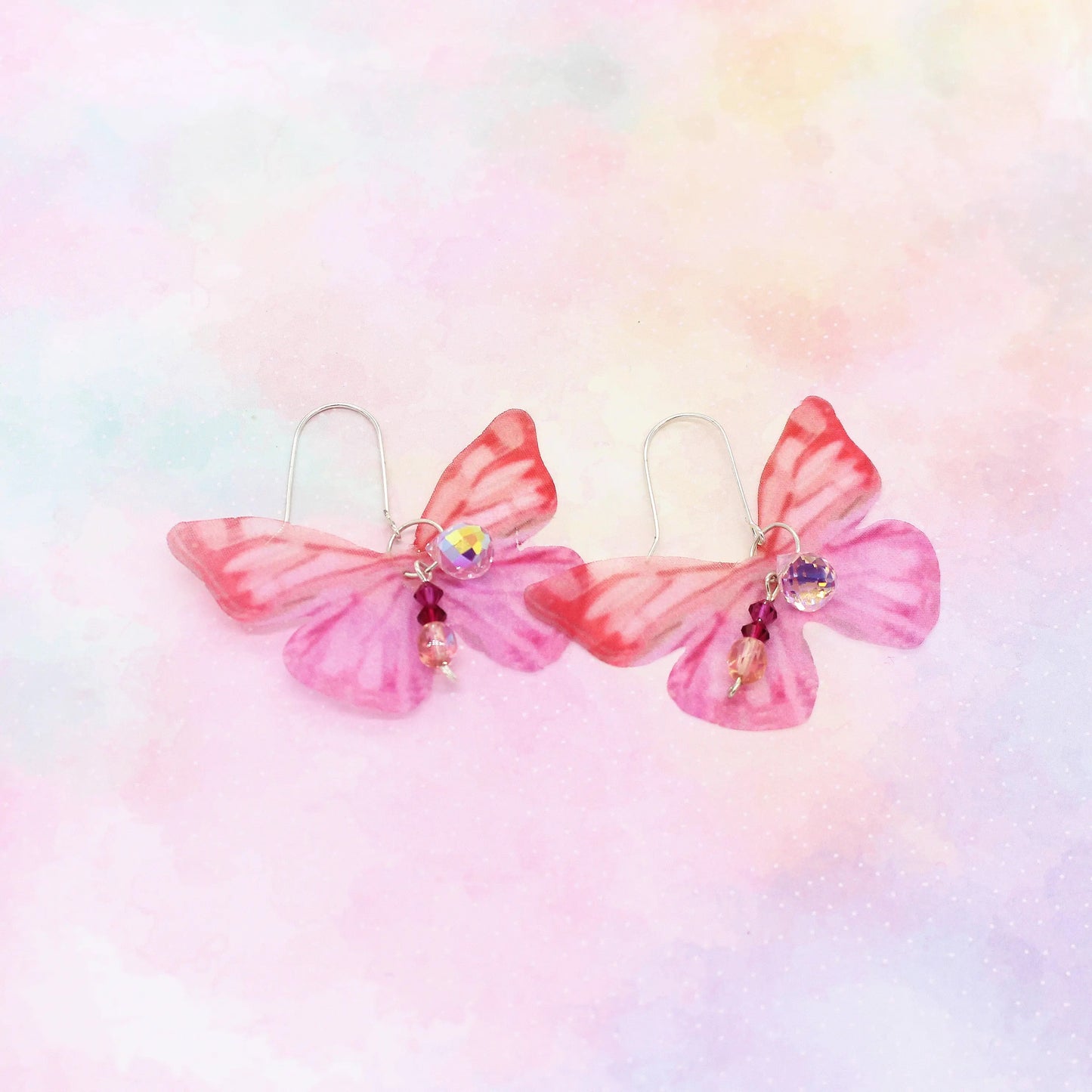 Ohrringe „Satin Butterfly“ feine Schmetterlinge