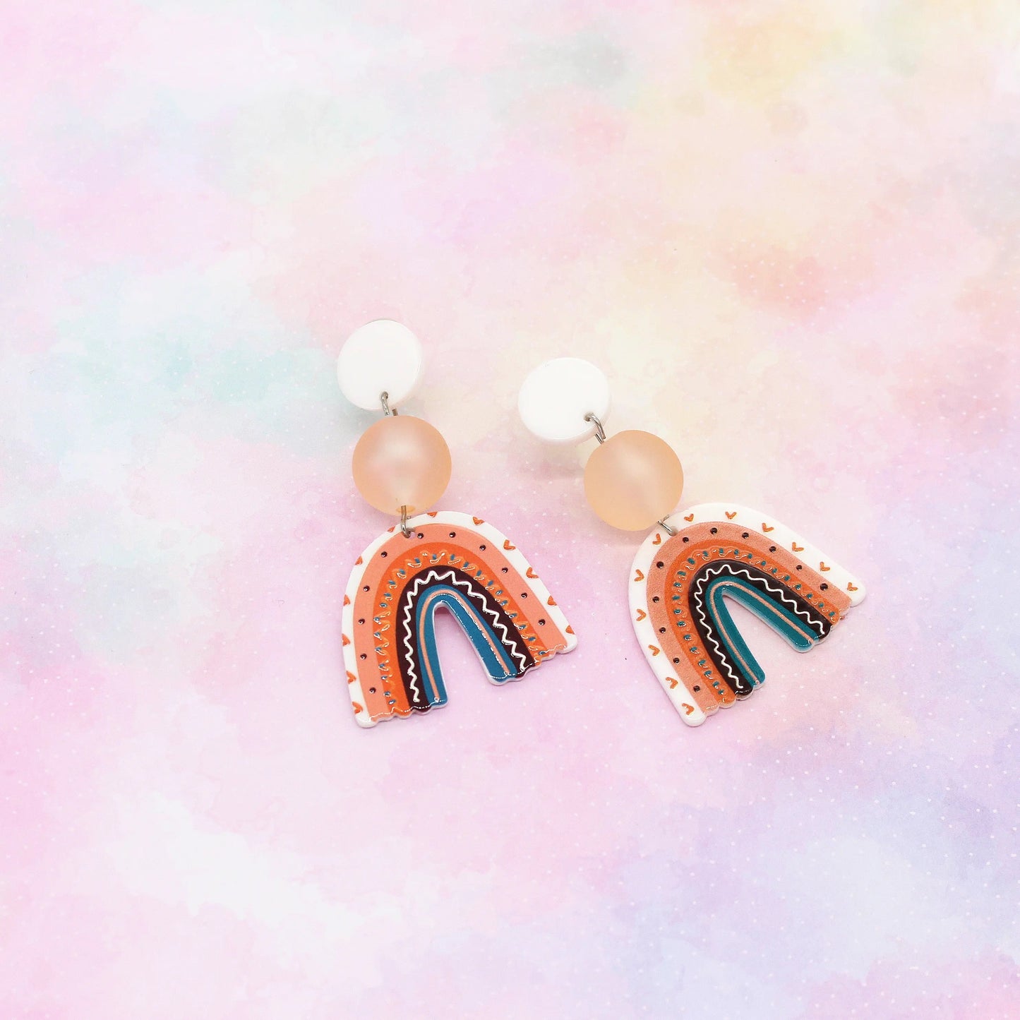 Ohrringe „Pastel Rainbow“