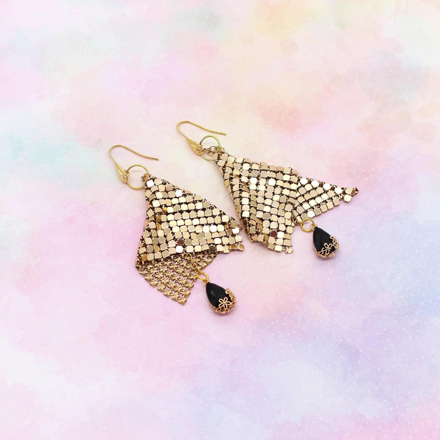 Ohrringe „Stay Gold“ Retro