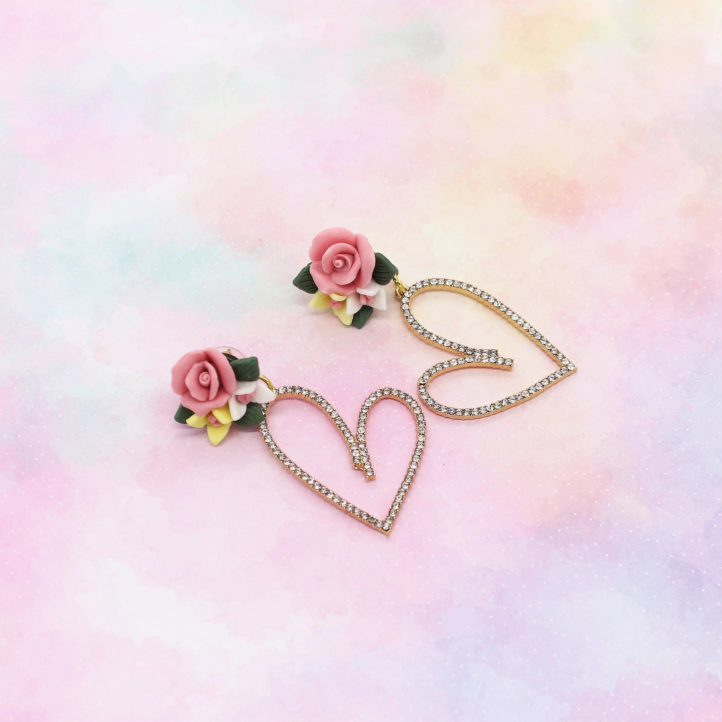 Ohrringe „Romantic Heart“ Herzen