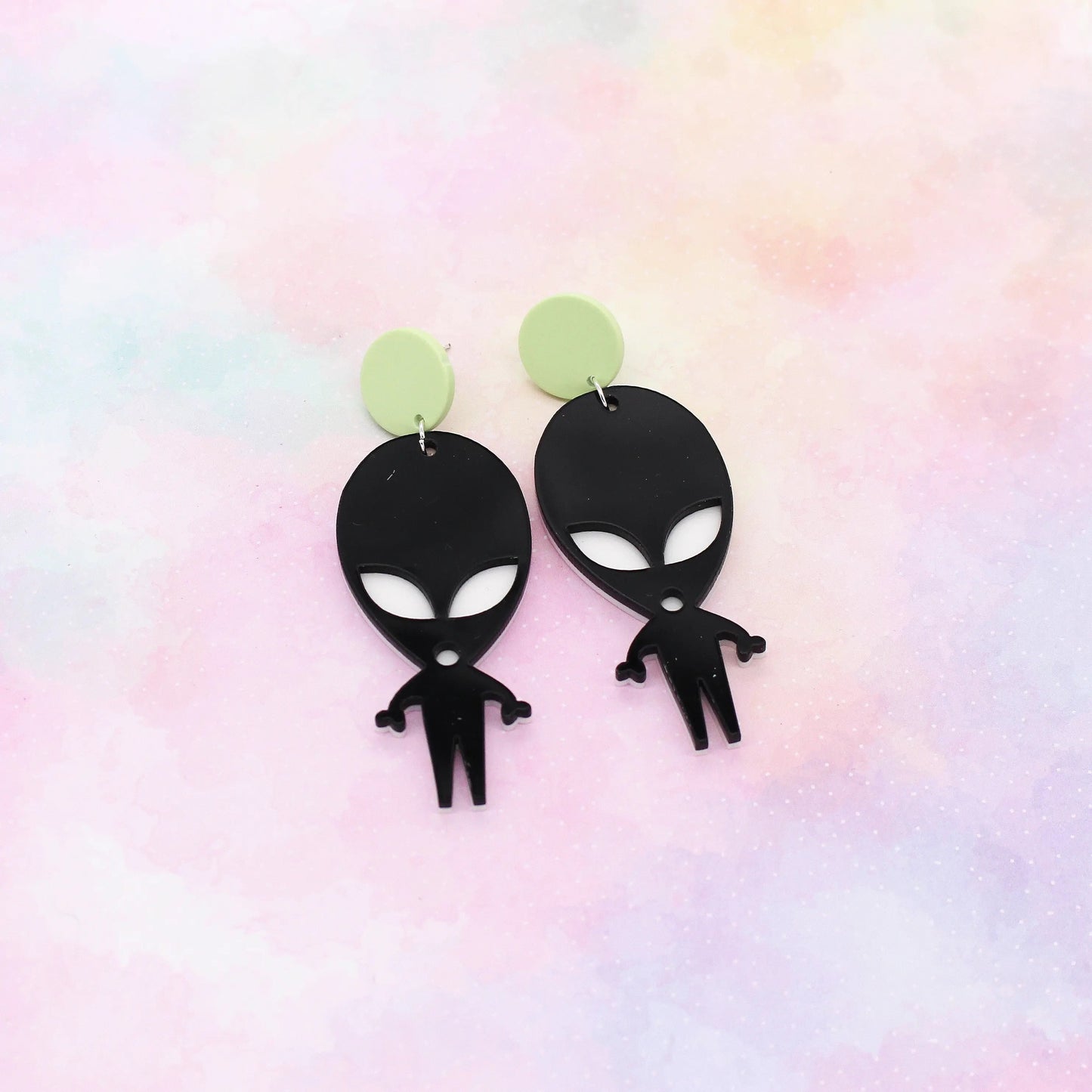 Ohrringe „Aliens“ Acryl