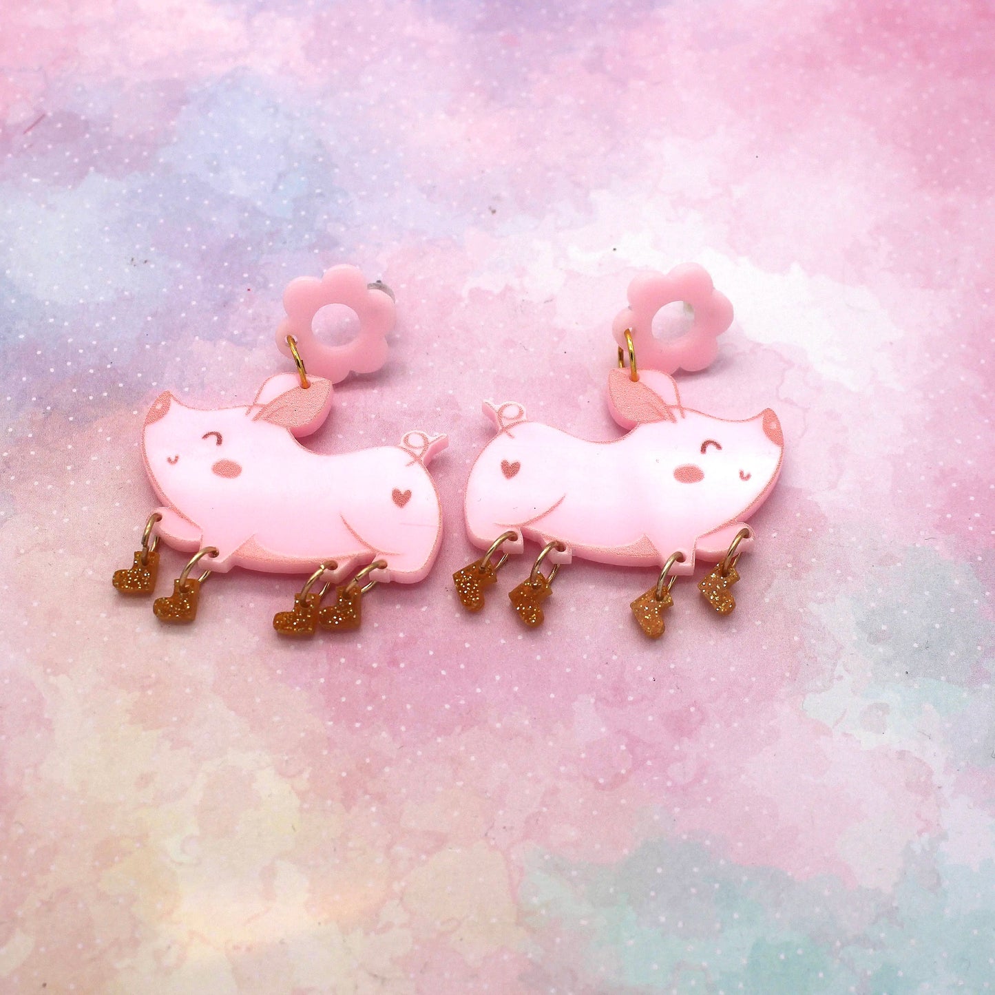 Ohrringe Schweinchen